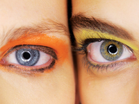 Модный макияж 2012: Яркие тени