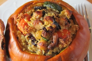 Как приготовить жаркое в тыкве (ВИДЕО)