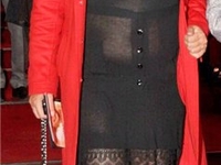 65-летняя жена Михалкова шокировала прозрачным нарядом