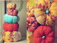 Тыква-подушка своими руками к Хэллоуину: Пошаговка