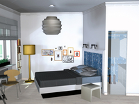 Смотри, как сделать гардеробную в маленькой спальне (ФОТО)