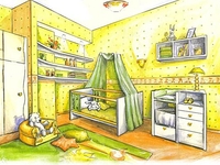 Детская комната не обязательно должна быть большой