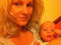 Катя Гордон впервые показала сына