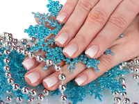 Новогодний маникюр 2014: Видео-урок