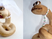 Мастерим символ 2013 года Змею: Три пошаговки