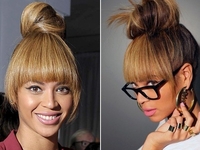 Мастер-класс: Высокий пучок от Бейонсе