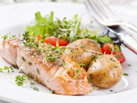 Новогодние рецепты: Лосось под сырной корочкой