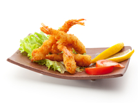 Новогодние рецепты: Жареные креветки в кляре