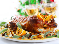 Утка с апельсинами: Рецепт приготовления