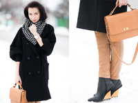 В Киеве выпал первый снег: Модные идеи для зимних образов