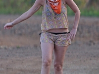 Кэти Перри запечатлели без макияжа и в пижаме