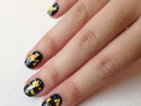 Маникюр с фольгой: Мастер-класс