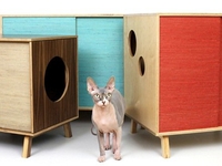 Мастерим домик для кота с туалетом (ВИДЕО)