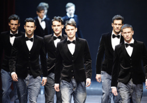 Фотогалерея: Мальчишник в Милане. Мужская мода осенью-зимой 2011-2012