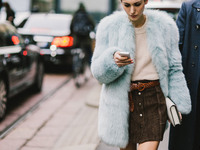 Зимний street style: 10 стильных образов