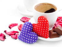 Сервировка на День святого Валентина: Завтрак в постель