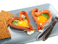 Рецепты на День Валентина: Яичница в виде сердца