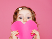 Валентинки своими руками: Праздничная открытка