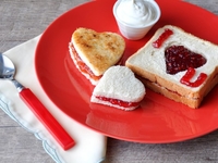 Рецепты на День Валентина: Сэндвич-валентинка