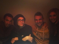 Алена Водонаева провела День влюбленных в компании друзей