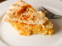 Простой лимонный пирог