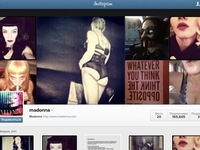 Instagram пригрозил Мадонне удалением ее профиля