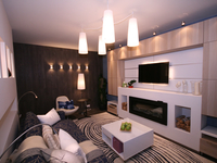 4 реализованных проекта гостиных 12-19 кв.м (ФОТО)