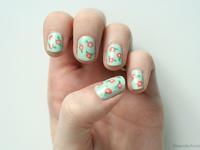 Креативные идеи маникюра: Цветочный узор