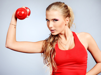 Эффективная тренировка с гантелями