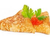 Постные блины на соде