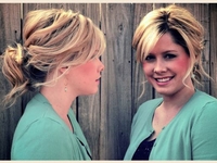 Конский хвост на волосы средней длины: Мастер-класс