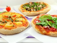 Постная мини-пицца: Три вкусных рецепта