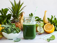 Зеленые коктейли: Польза и вкусные рецепты