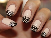 Кружевной маникюр: Мастер-класс