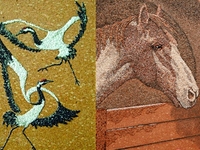 Картины из песка и ракушек, а вместо полотна – дерево (ВИДЕО)