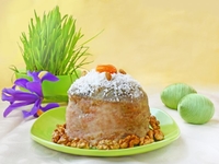 Пасхальный кулич с коньяком