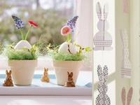 Как украсить дом к Пасхе: Декорируем окна и балкон