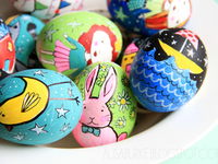 Сказочные идеи украшения пасхальных яиц (фото)