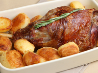 Пасхальное меню: Как запечь баранью ногу