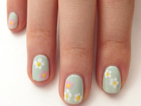 Интересные идеи весеннего маникюра