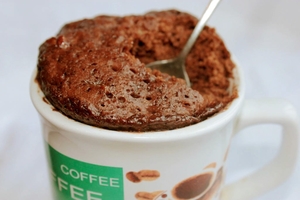 Как приготовить шоколадный кекс в кружке