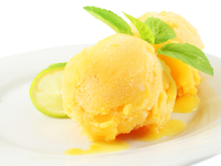 Сорбет из манго