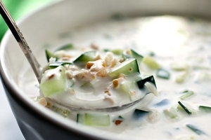 Как приготовить холодный суп таратор (ВИДЕО)