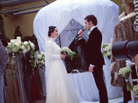 Актер Константин Крюков женился и обвенчался