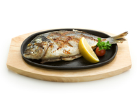 Запеченная рыба с лимоном