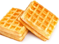 Домашние вафли на завтрак