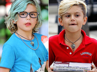 Звездные дети с разноцветными волосами