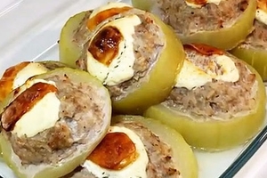 Как приготовить фаршированные кабачки (ВИДЕО)