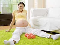 Занятия спортом облегчат роды