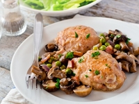 Курица с грибами: ТОП-5 рецептов